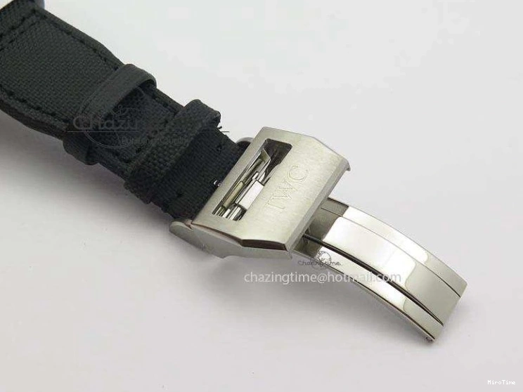 MIROTIME 0706 Pilot Chrono IW388003 Real Ceramic V6F 1:1 Best Edition On Black Nylon Strap A StreetReady 7284